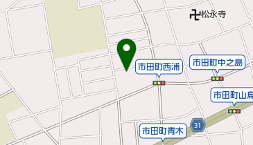 公文式市田教室の地図画像