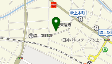 公文式吹上本町教室の地図画像