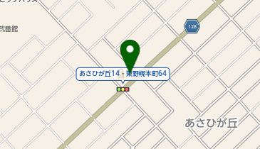 公文式あさひが丘教室の地図画像