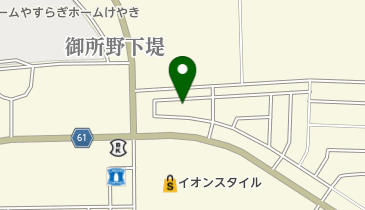 公文式御所野教室の地図画像