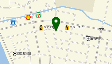 公文式たていわ教室の地図画像