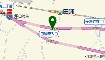 公文式田浦教室の地図画像