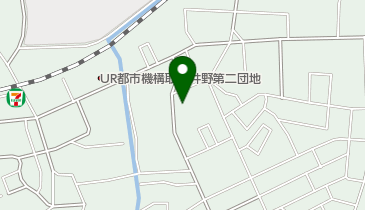 公文式井野東教室の地図画像