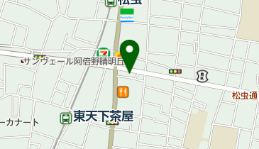 公文式松虫通教室の地図画像