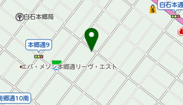 公文式白石本郷教室の地図画像