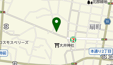 公文式大井町教室の地図画像