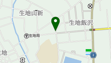 公文式黒部生地教室の地図画像