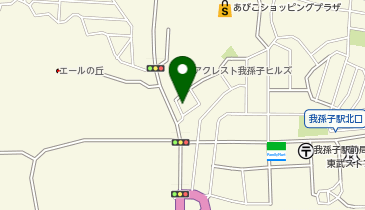公文式丘の道教室の地図画像