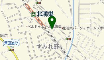 公文式赤見台教室の地図画像