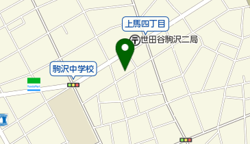 公文式上馬西教室の地図画像