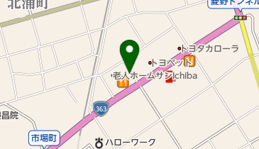 公文式長根教室の地図画像