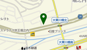 公文式堀之内野猿街道教室の地図画像