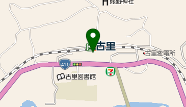 公文式古里教室の地図画像