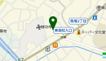 公文式馬場南教室の地図画像