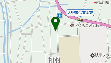 公文式大野東教室の地図画像