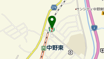 公文式中野東教室の地図画像