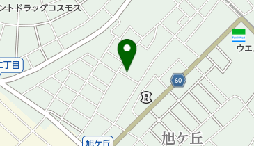 公文式向粟崎教室の地図画像