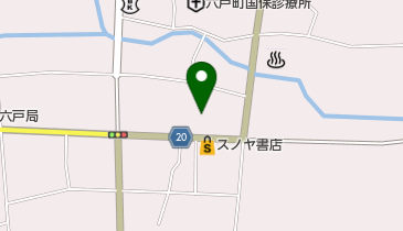 公文式六戸教室の地図画像