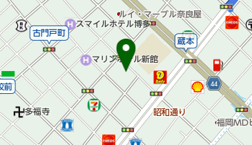 公文式奈良屋教室の地図画像