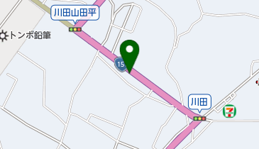 公文式川田教室の地図画像
