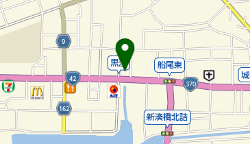 公文式海南黒江教室の地図画像