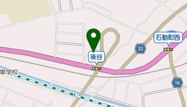 公文式後谷教室の地図画像