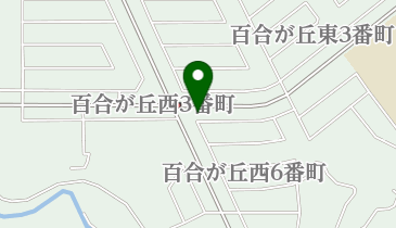 公文式百合が丘かえで通り教室の地図画像