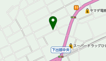 公文式下出部教室の地図画像