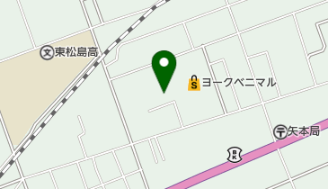 公文式矢本さくら教室の地図画像