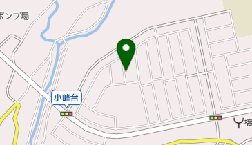 公文式小峰台教室の地図画像