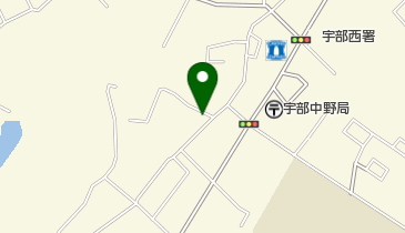 公文式宇部厚南中野教室の地図画像