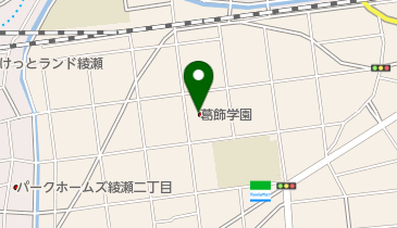 公文式西亀有小前教室の地図画像