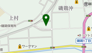 公文式磯鶏教室の地図画像