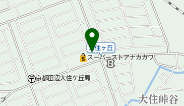 公文式大住ケ丘教室の地図画像