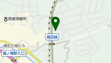 公文式西彼長与高田教室の地図画像