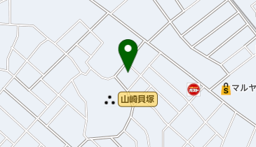 公文式山崎貝塚町教室の地図画像