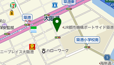 公文式天保山教室の地図画像