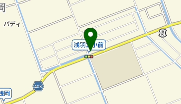 公文式浅羽教室の地図画像