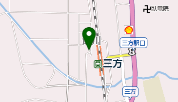 公文式福井三方教室の地図画像