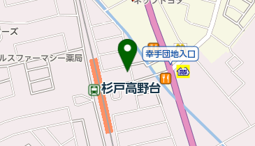 公文式高野台東教室の地図画像