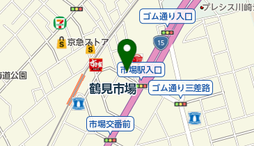 公文式鶴見市場駅前教室の地図画像