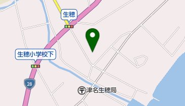 公文式淡路生穂教室の地図画像