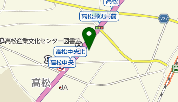 公文式高松教室の地図画像