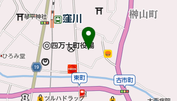 公文式窪川教室の地図画像