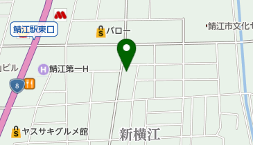 公文式新横江教室の地図画像