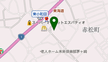公文式赤松町教室の地図画像