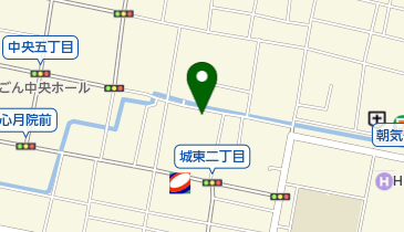 公文式城東教室の地図画像
