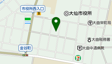 公文式大曲中央教室の地図画像
