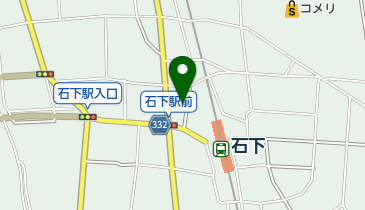 公文式石下駅前教室の地図画像