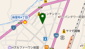 公文式岩国麻里布教室の地図画像